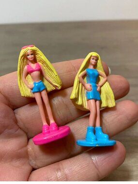 Barbie Dolls 1998 Playset Figures Super Mini 2"